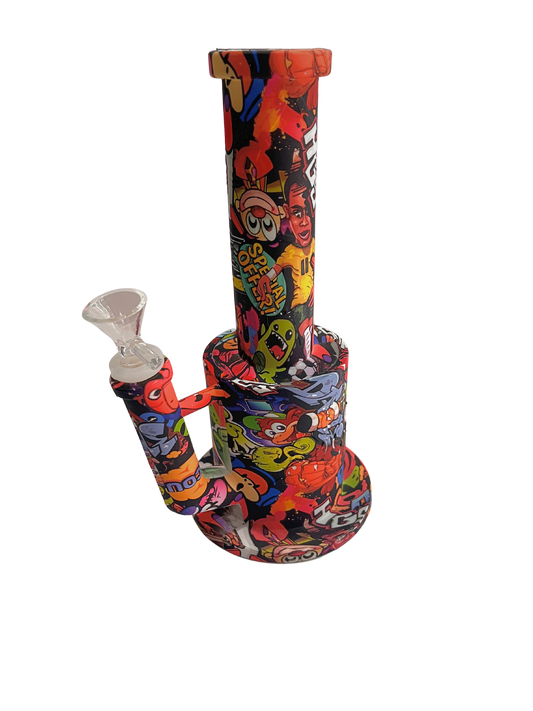 Silicone HGS Tall Waterpipe