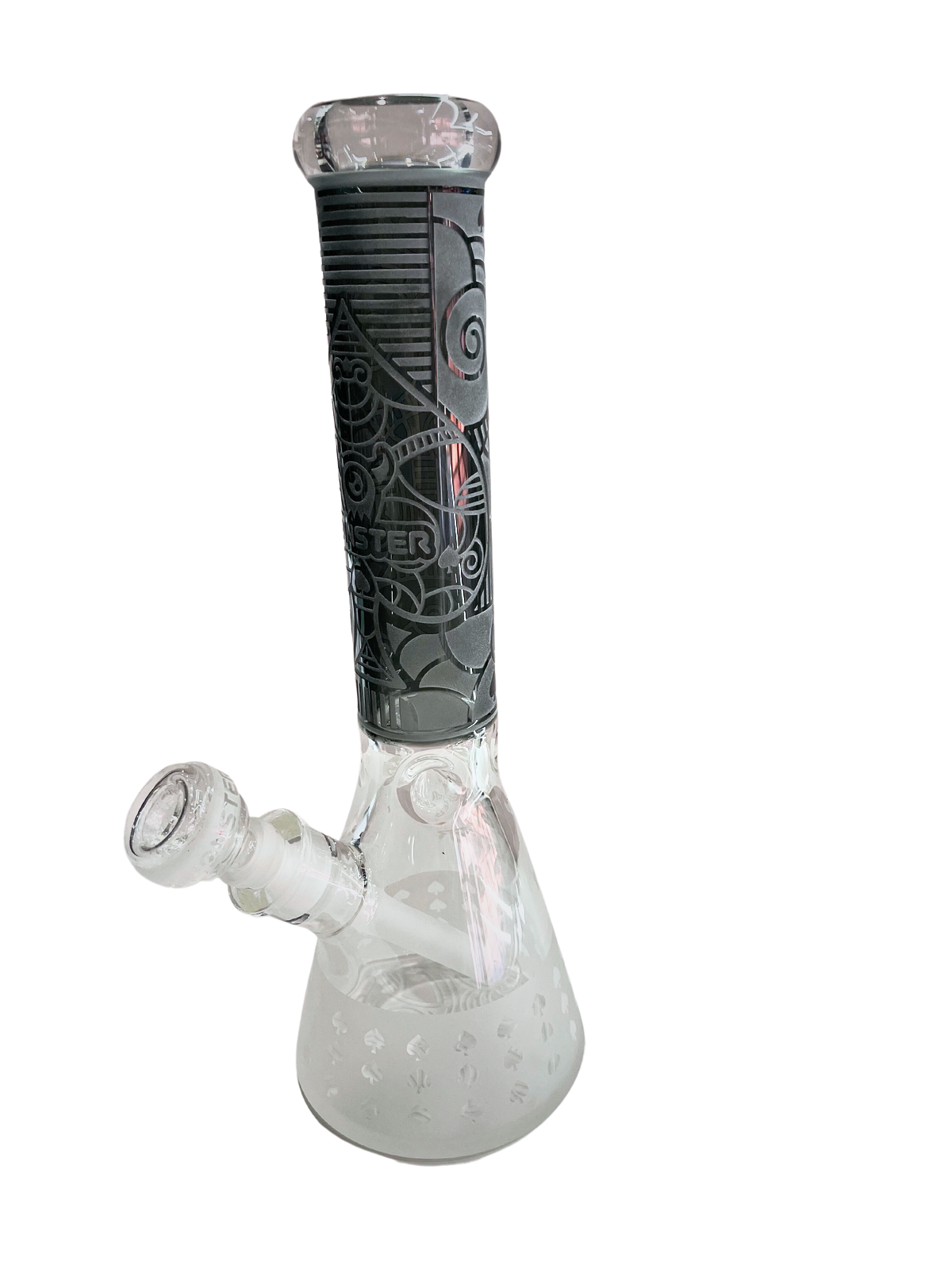 MONSTER Large Glass Beaker Water Pipe Piece