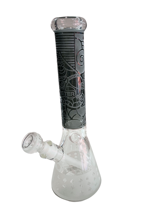 MONSTER Large Glass Beaker Water Pipe Piece