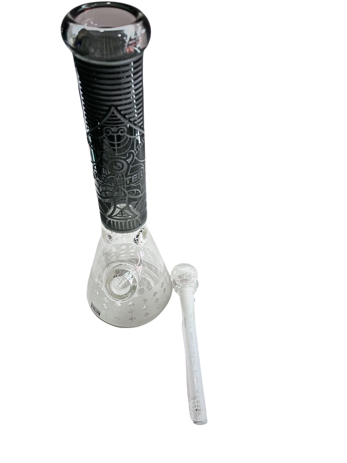 MONSTER Large Glass Beaker Water Pipe Piece