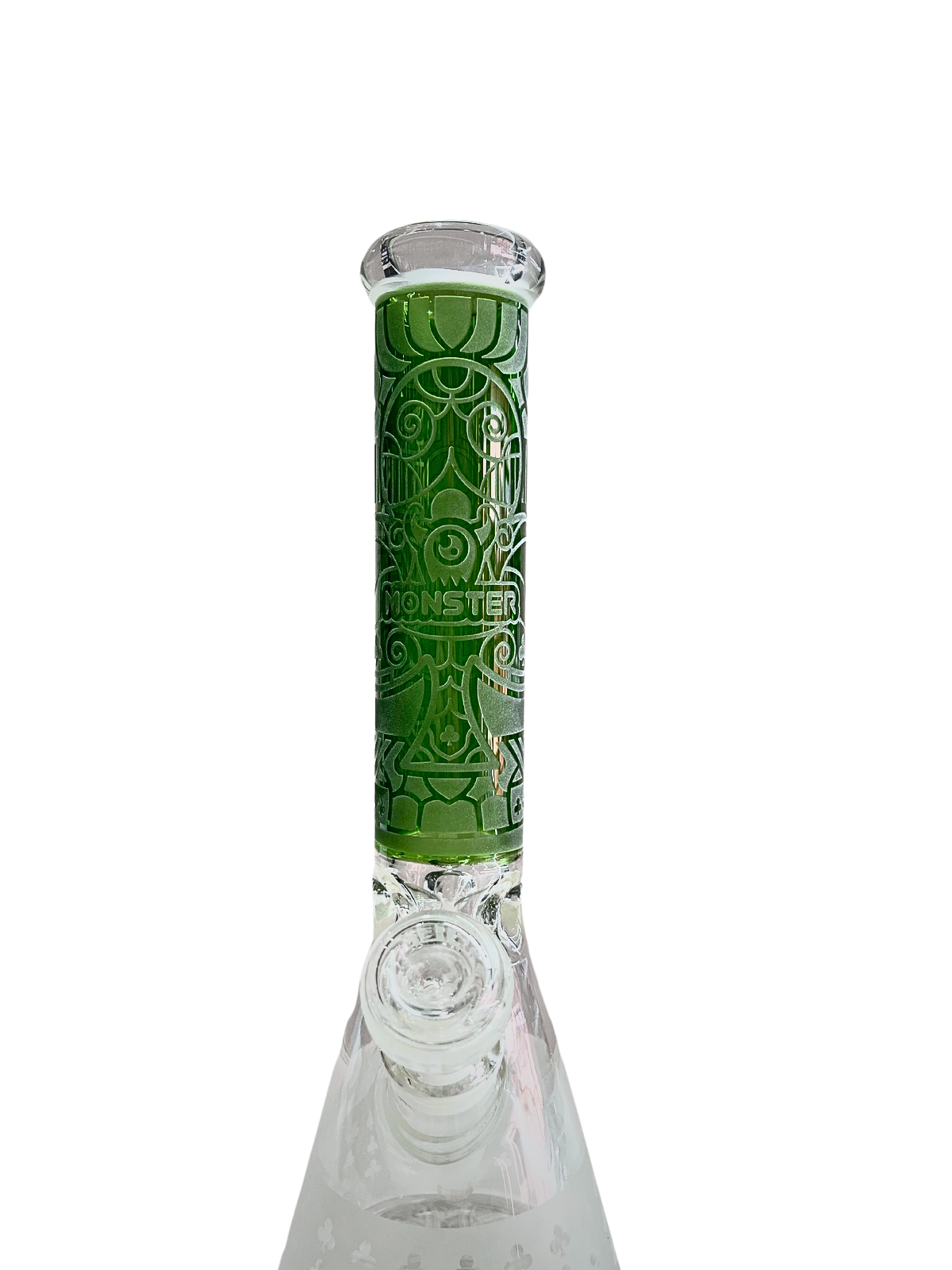 MONSTER Large Glass Beaker Water Pipe Piece