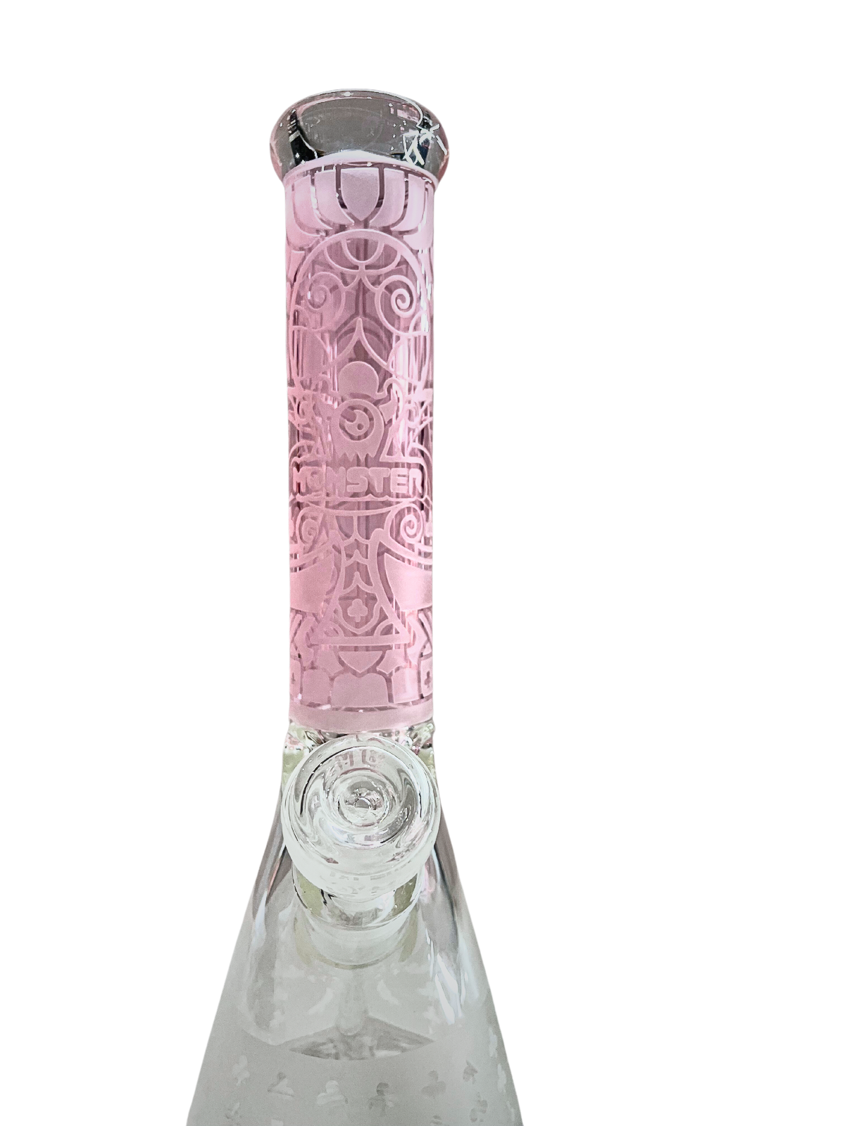 MONSTER Large Glass Beaker Water Pipe Piece