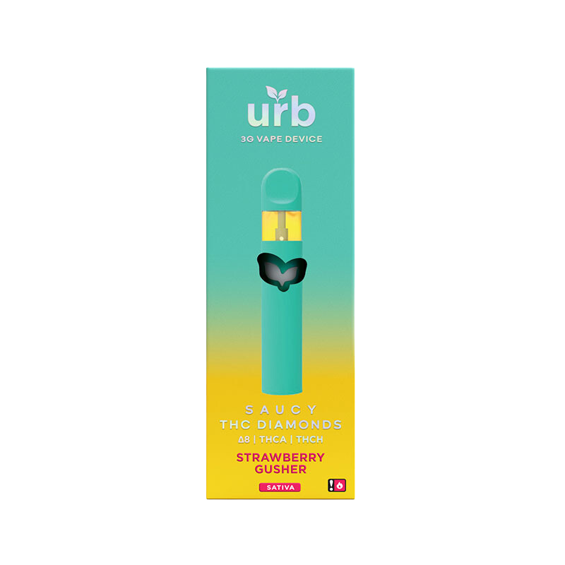 URB 3 Gram Disposable Vapes THC Infiniti + Live Resin