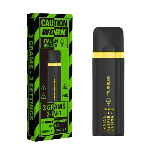 Caution Work Disposable Vape