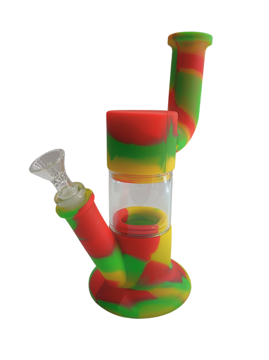 Silicone Side Cart Water Pipe!