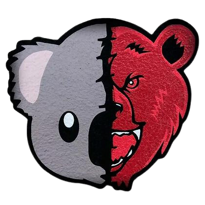 Alfombrilla de humor Bear Quartz x Koala Puffs 